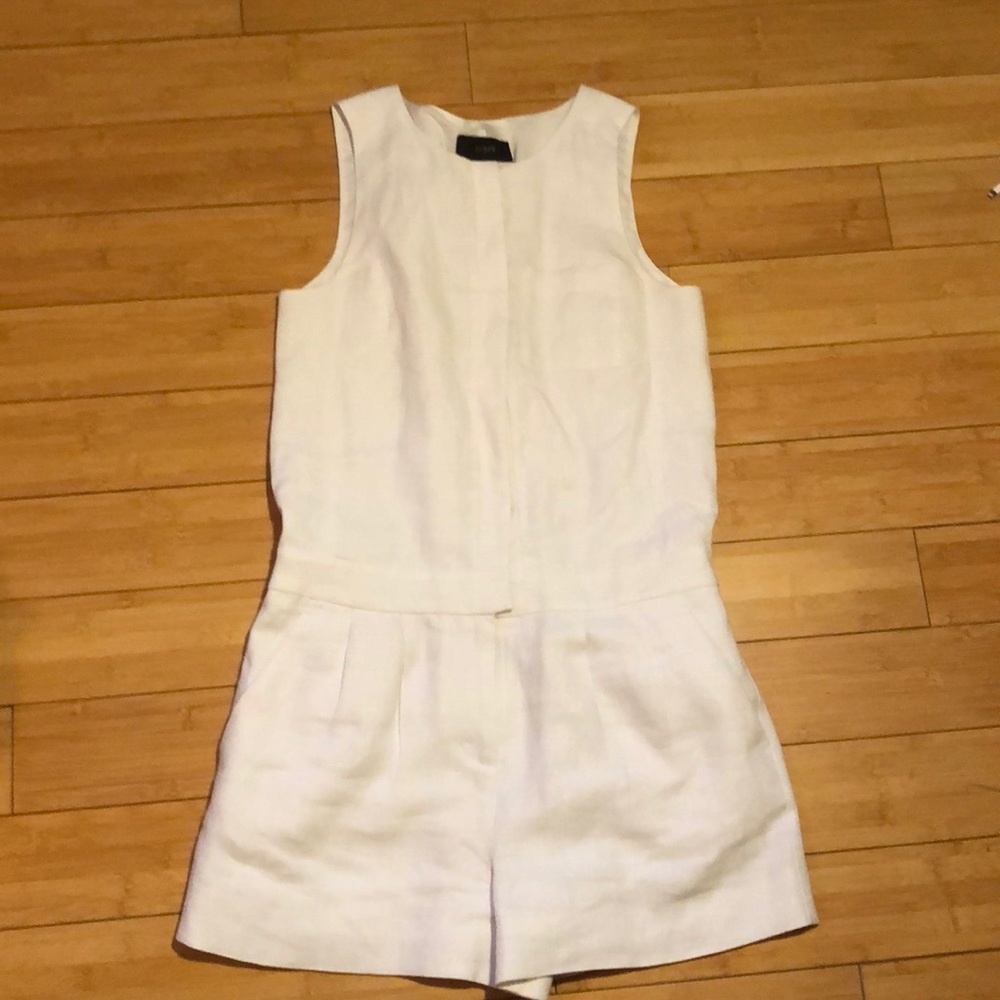J. Crew Linen Romper